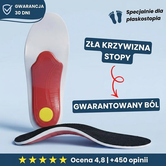 Noxea™ Wkładki Przywracające Naturalną Krzywiznę Stopy