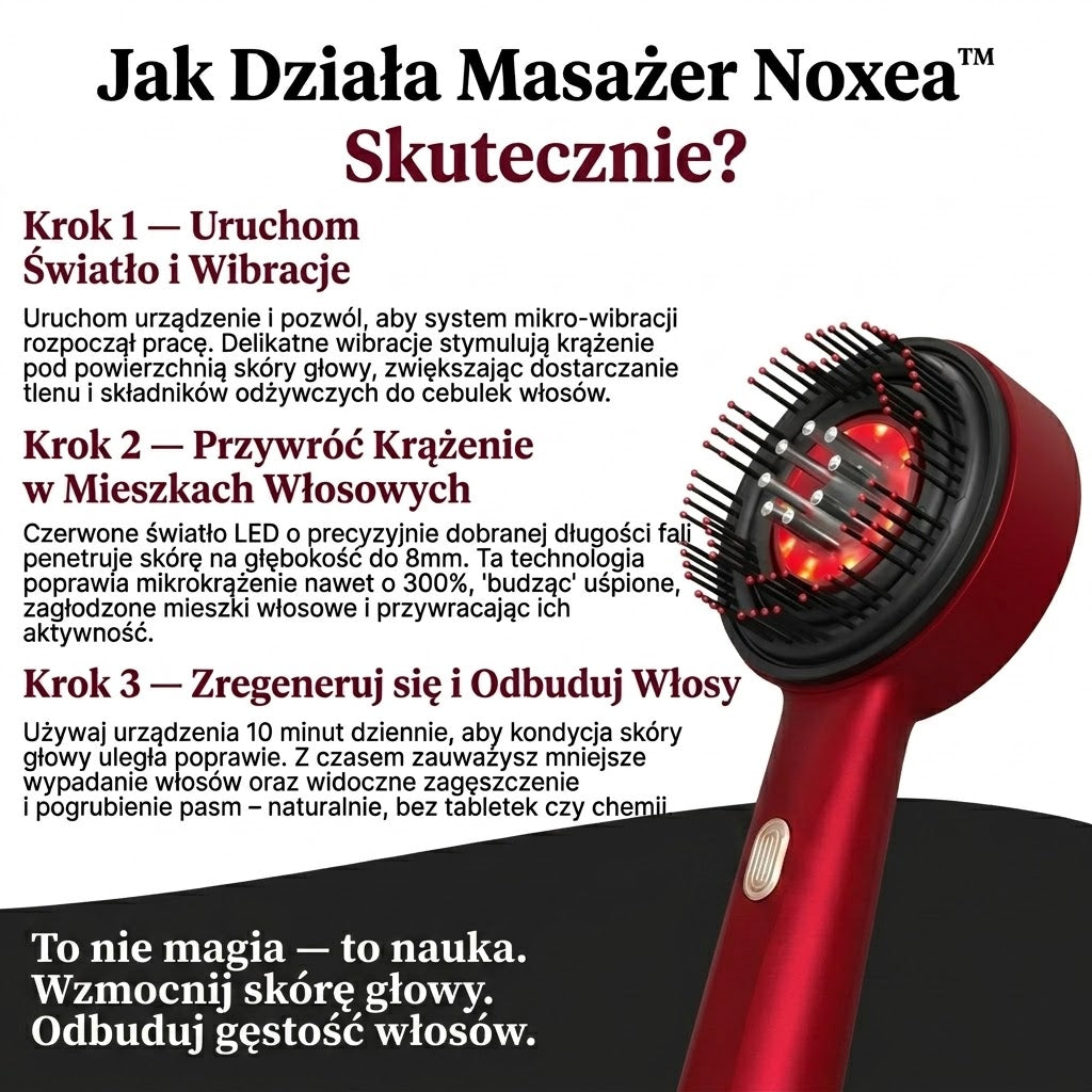 Masażer Skóry Głowy Noxea™